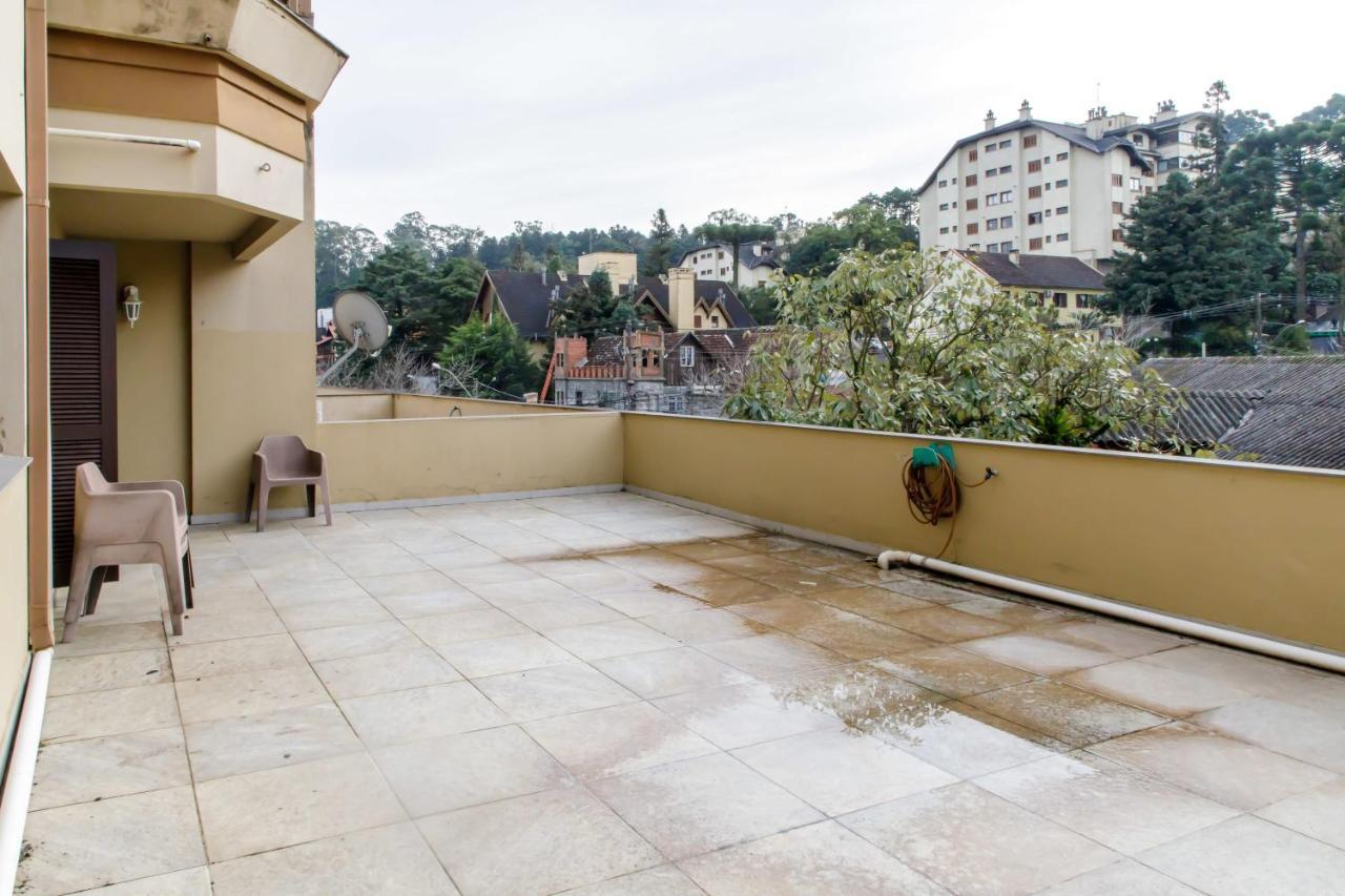 Apartamento Amplo E Aconchegante Na Av Das Hortencias No Centro De Gramado Kültér fotó